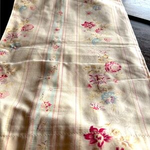 NEW Ralph Lauren King Flat sheet Josie vintage MWOT holy grail floral stripe USA
